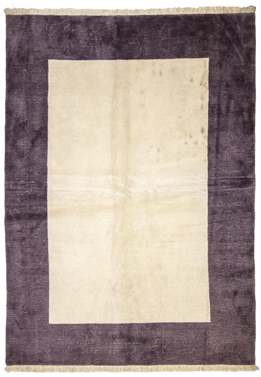 Nepal Teppich 244 x 175 cm Wohnzimmer Teppich