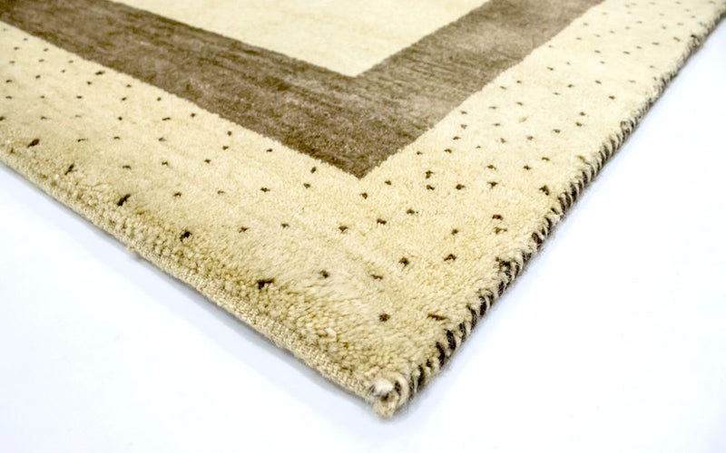 Gabbeh Teppich - Loribaft Indus 184 x 122 cm - beige