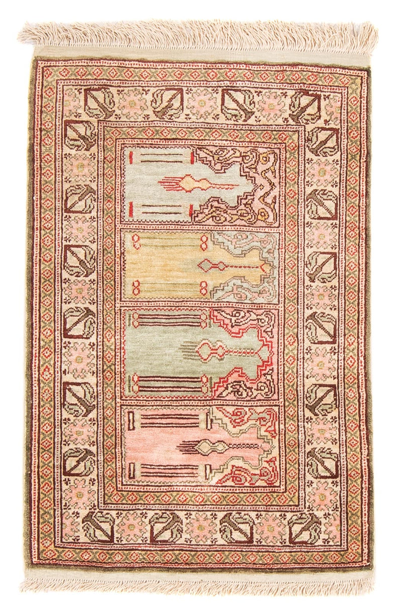 Orientteppich - Hereke - 61 x 41 cm - mehrfarbig
