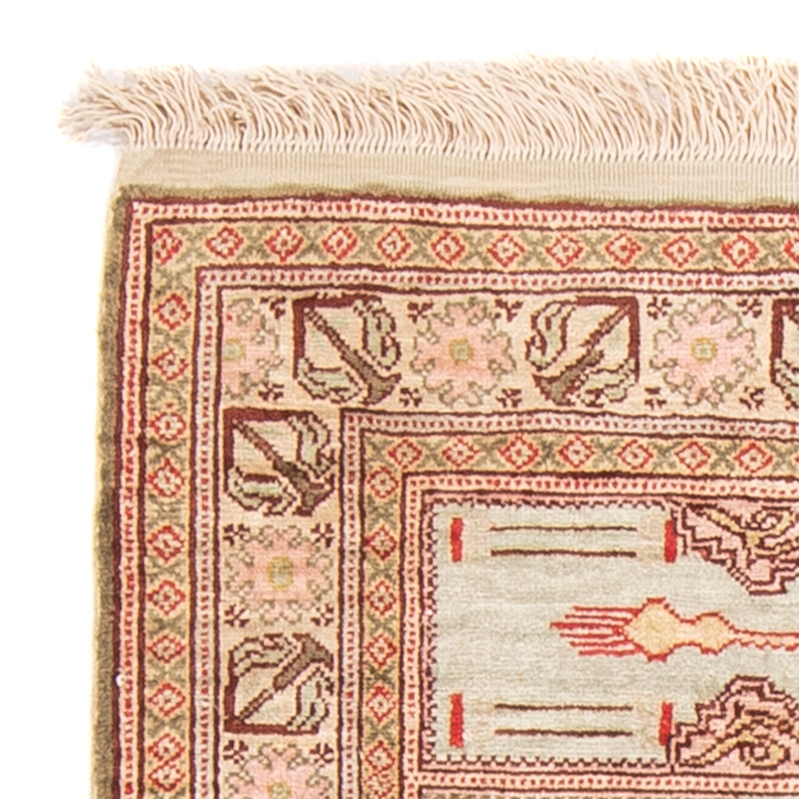 Orientteppich - Hereke - 61 x 41 cm - mehrfarbig