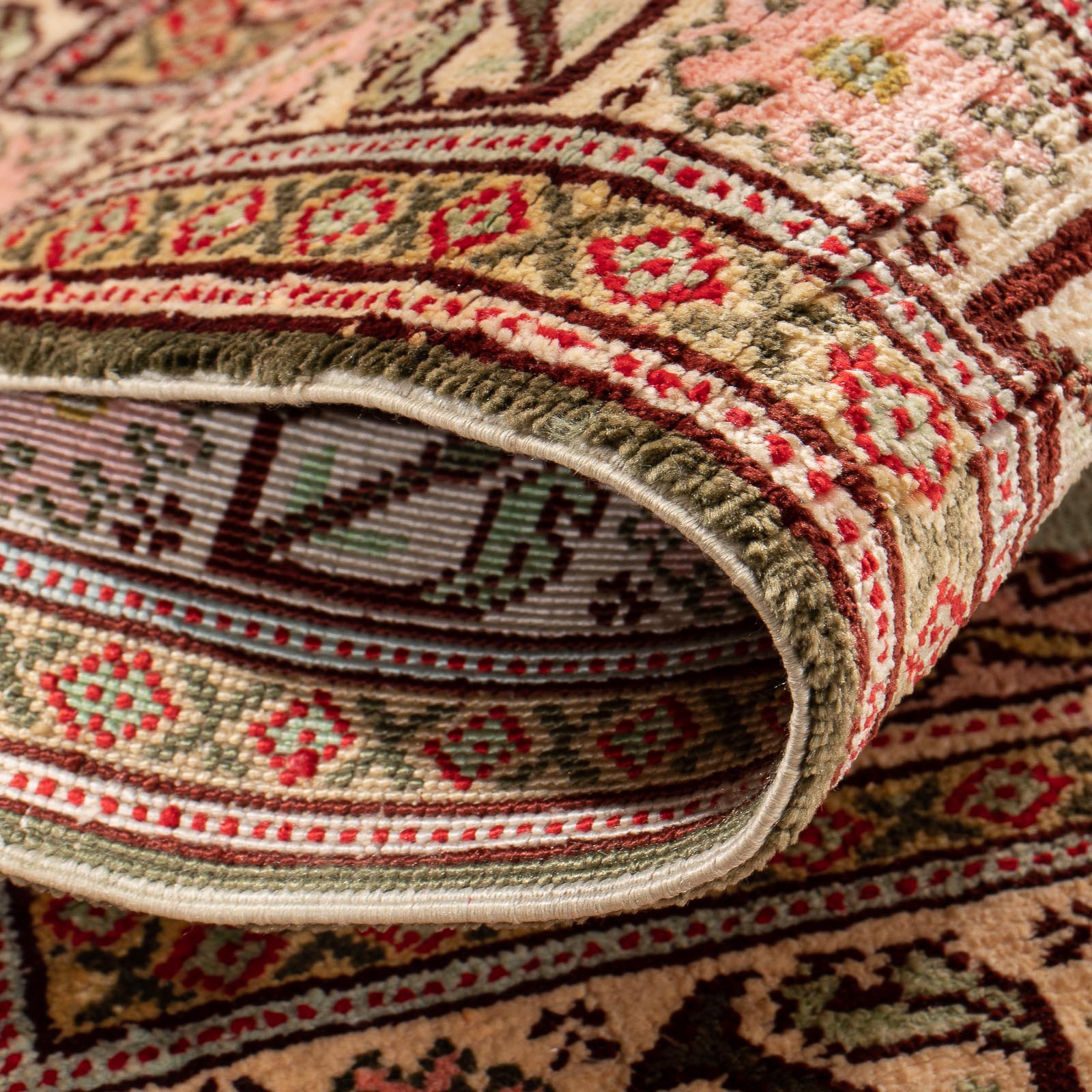 Orientteppich - Hereke - 61 x 41 cm - mehrfarbig