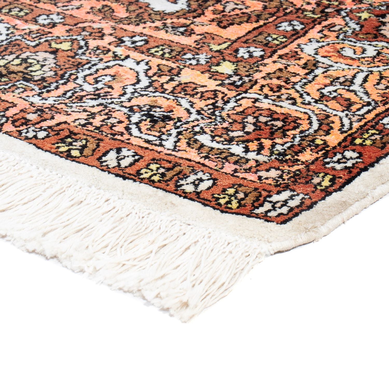 Seidenteppich - Kaschmir Seide - 158 x 93 cm - beige