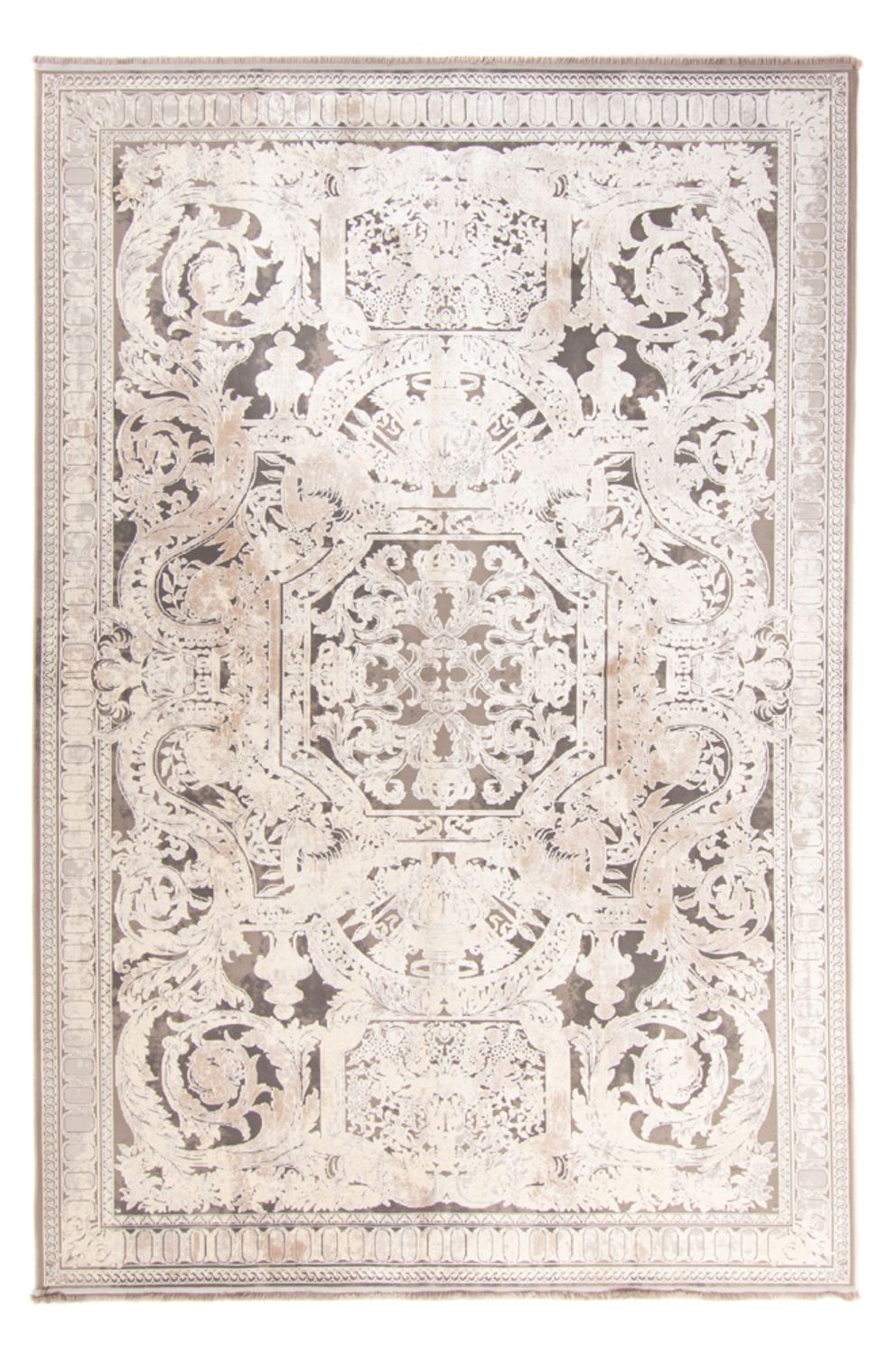 Designer Teppich - 300 x 200 cm - grau