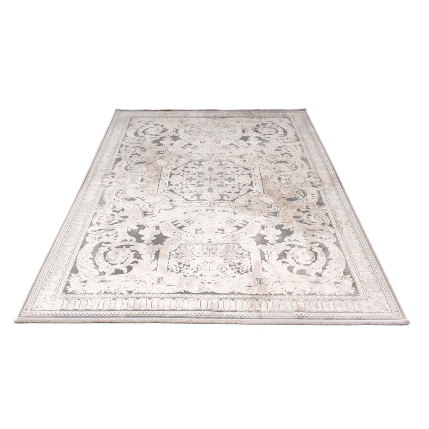 Designer Teppich - 300 x 200 cm - grau