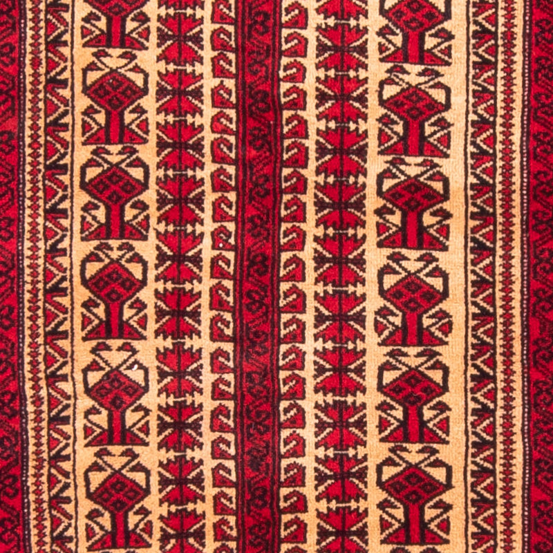 Belutsch Teppich - Gebetsteppich - 132 x 92 cm - beige