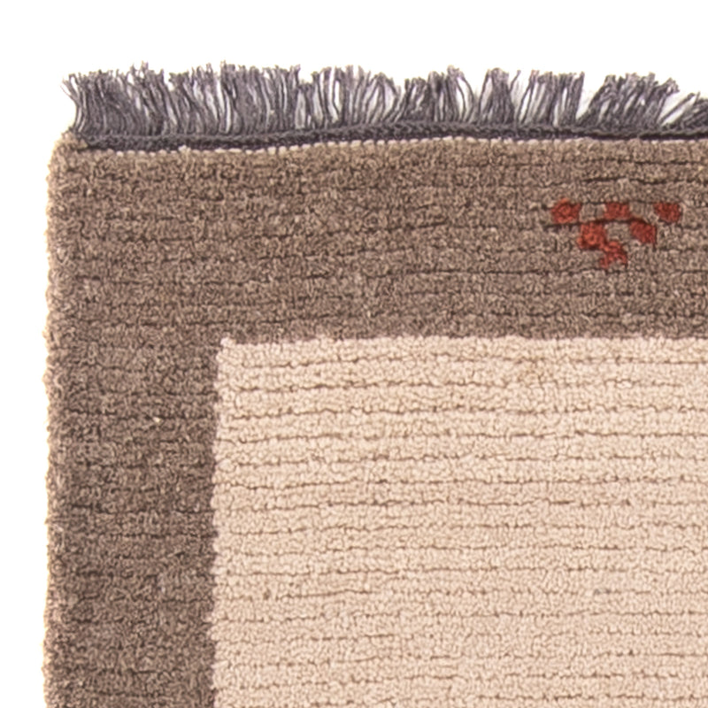 Nepal Teppich - 140 x 70 cm - beige