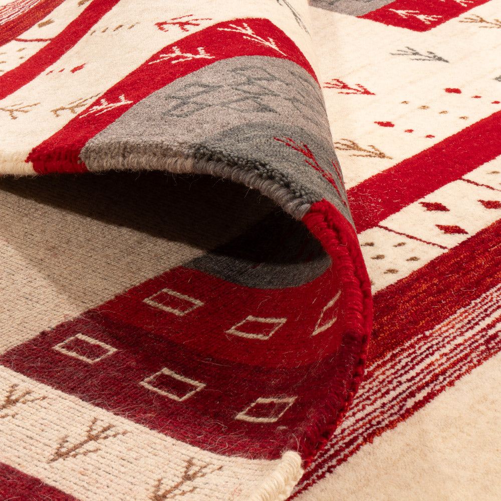 Gabbeh Teppich - Loribaft Softy - 240 x 170 cm - mehrfarbig