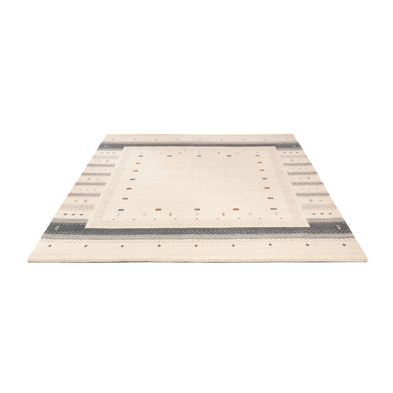 Gabbeh Teppich - Loribaft Softy - 240 x 170 cm - grau