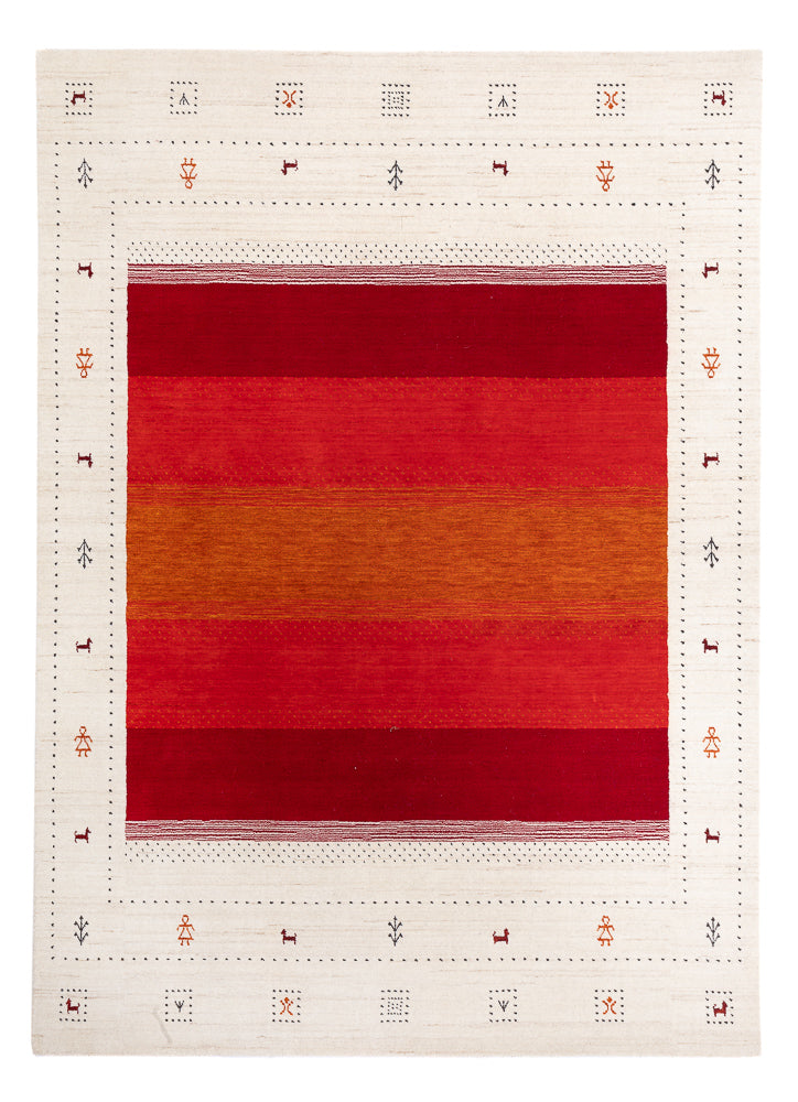 Gabbeh Teppich - Loribaft Softy - 240 x 170 cm - mehrfarbig