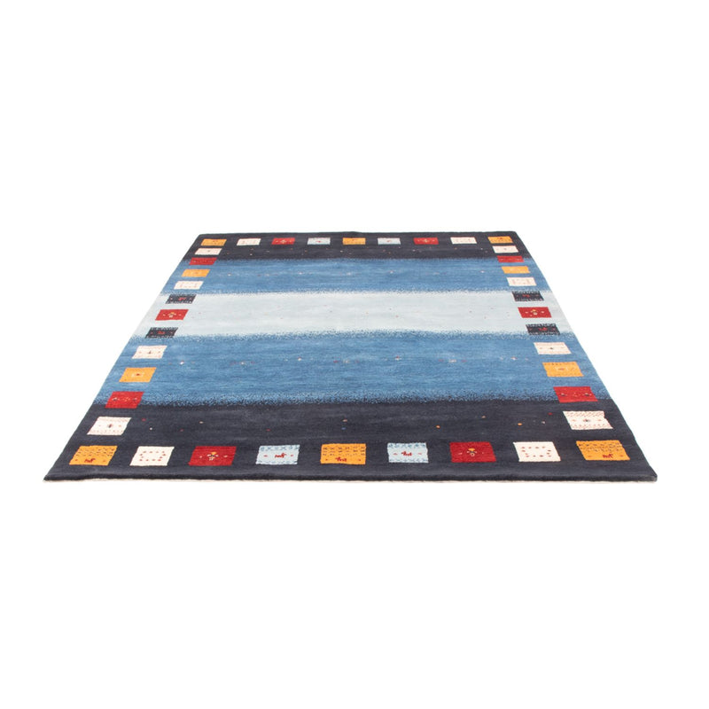 Gabbeh Teppich - Loribaft Indus - 240 x 169 cm - blau