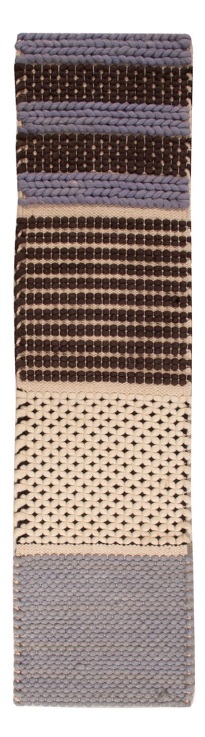 Läufer Woll - 124 x 33 cm - mehrfarbig