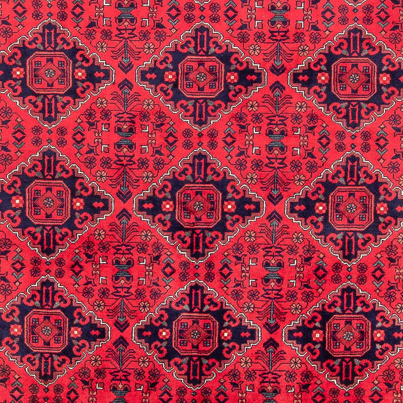 Afghan Teppich - 298 x 198 cm - rot