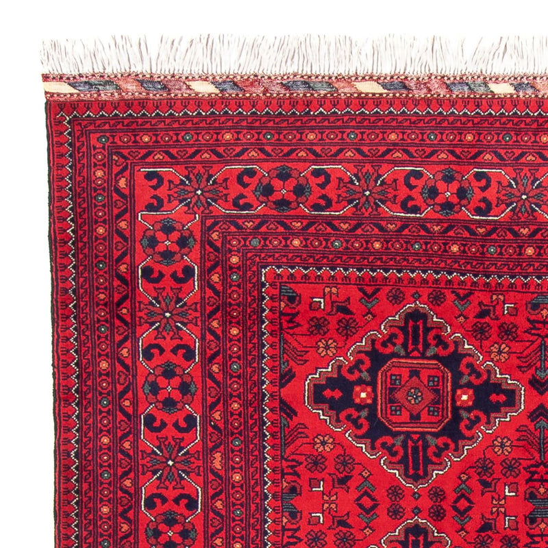 Afghan Teppich - 298 x 198 cm - rot