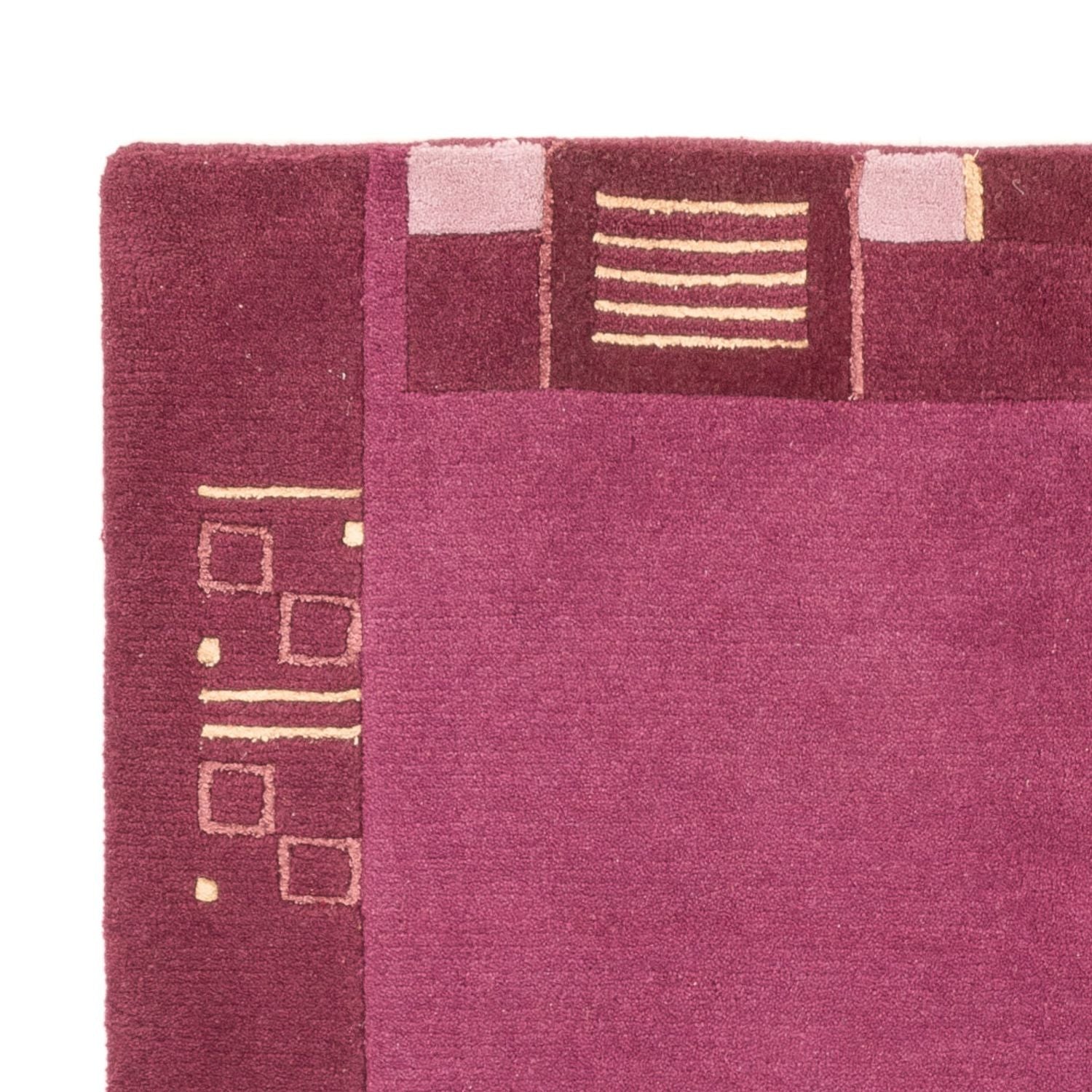Nepal Teppich - 180 x 120 cm - violett