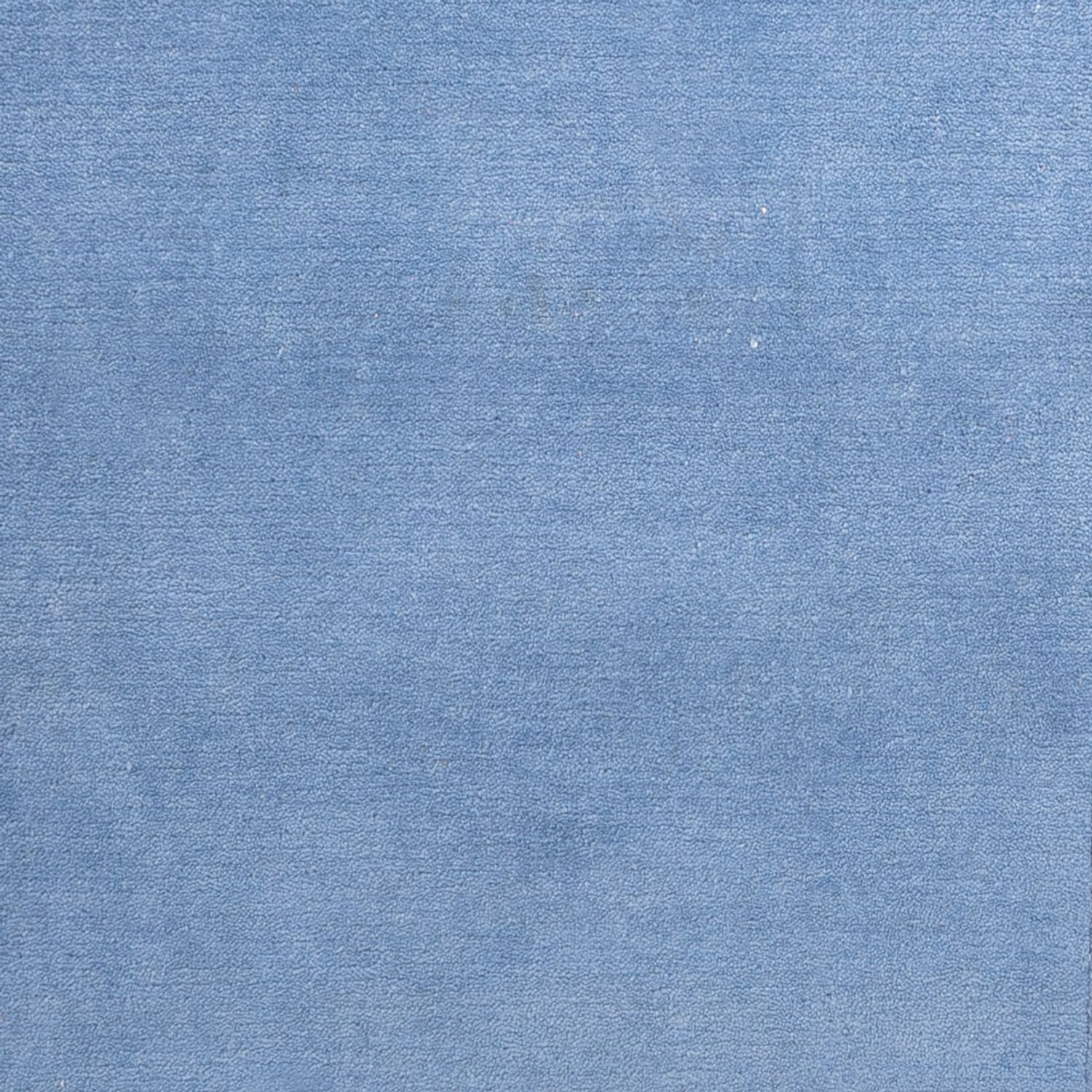 Nepal Teppich - 160 x 90 cm - blau