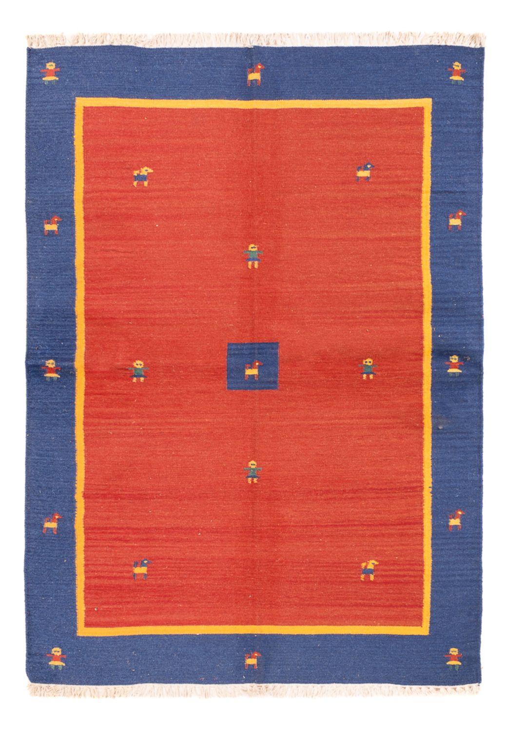 Kelim Teppich - Trendy - 200 x 140 cm - mehrfarbig