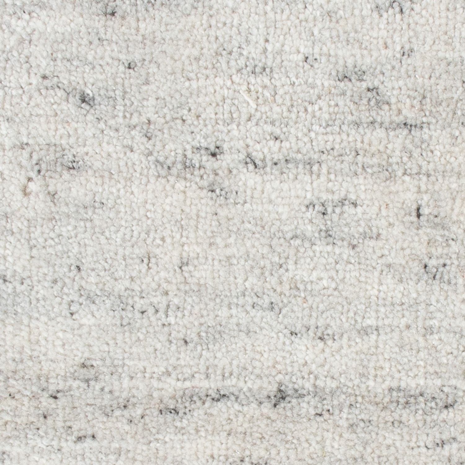 Wollteppich quadratisch  - 30 x 30 cm - hellgrau