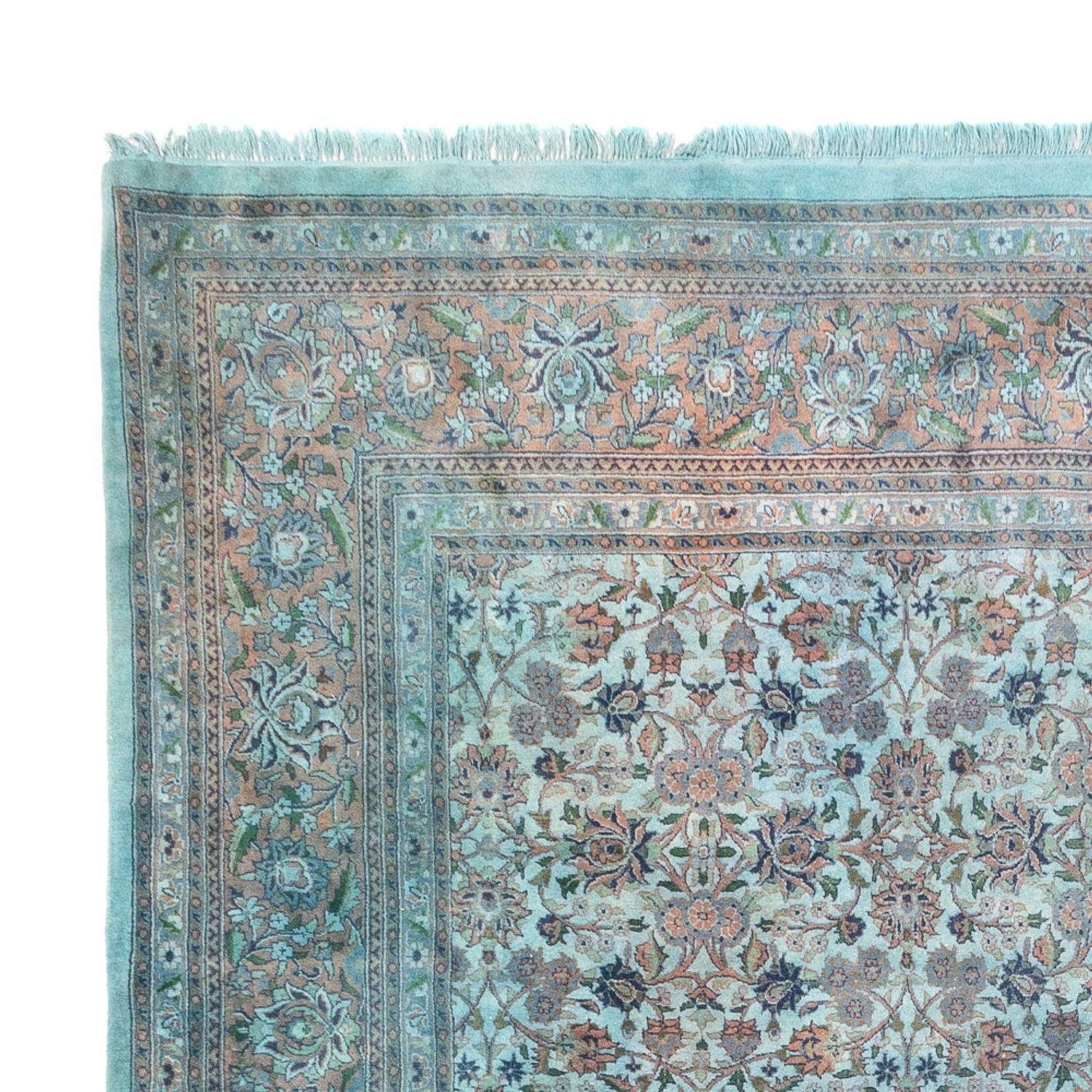 Orientteppich - 380 x 280 cm - türkis