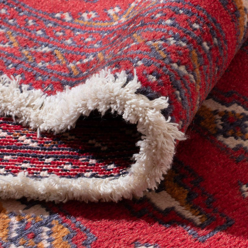 Turkaman Teppich - 130 x 62 cm - rot