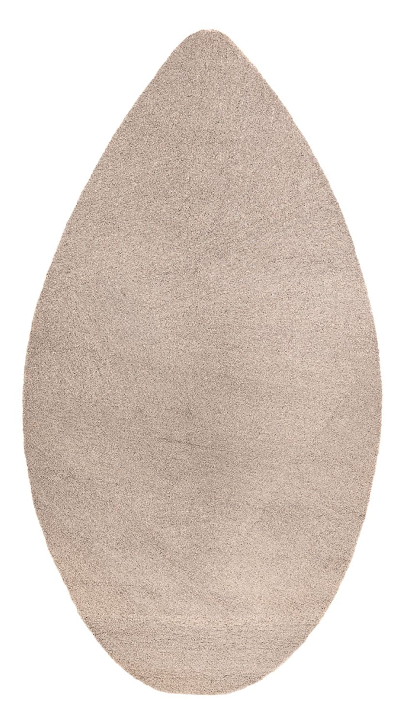 Läufer Woll - 290 x 155 cm - hellgrau