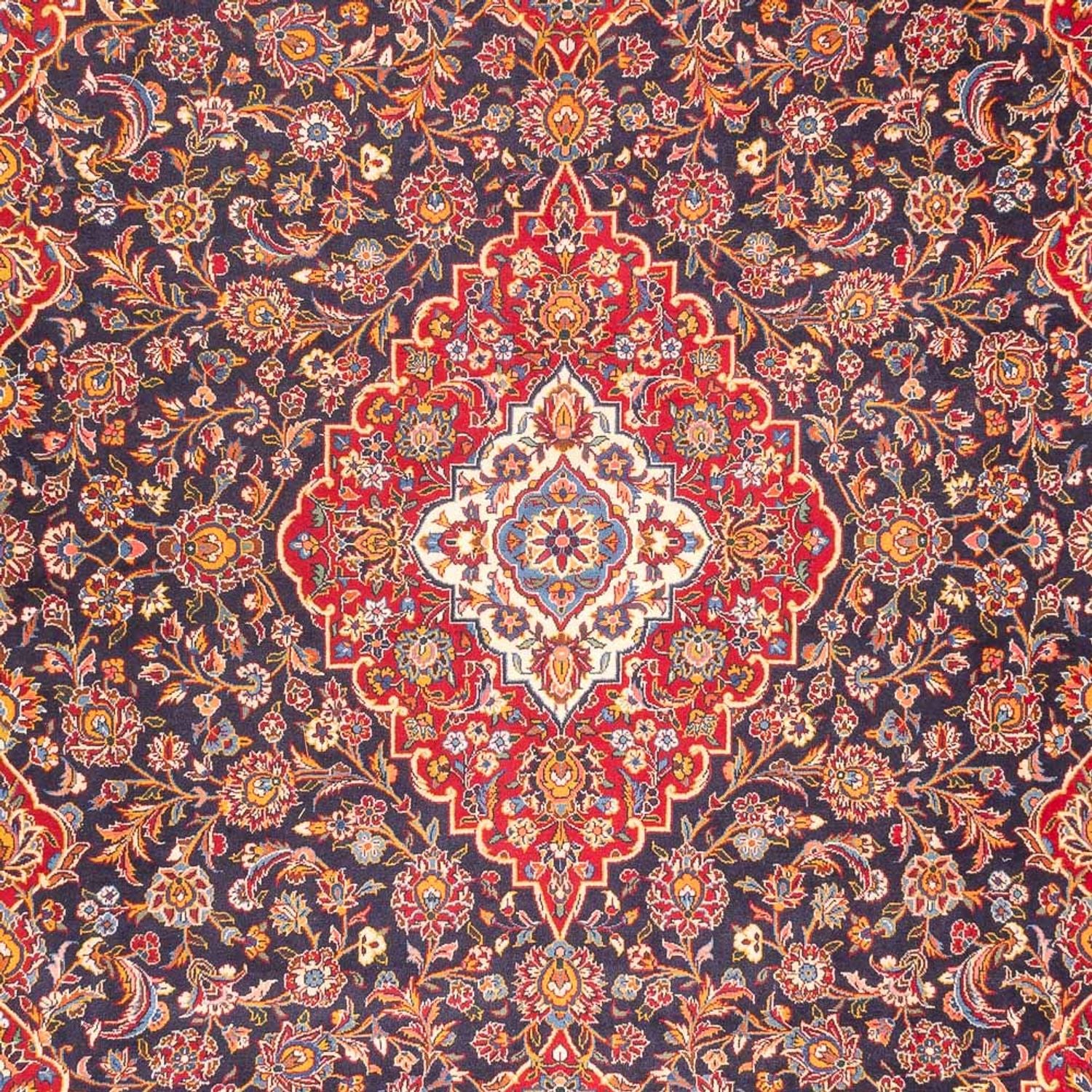Perserteppich - Keshan - 405 x 298 cm - hellrot