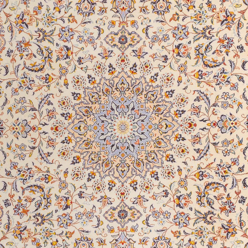 Perserteppich - Keshan quadratisch  - 415 x 395 cm - sand