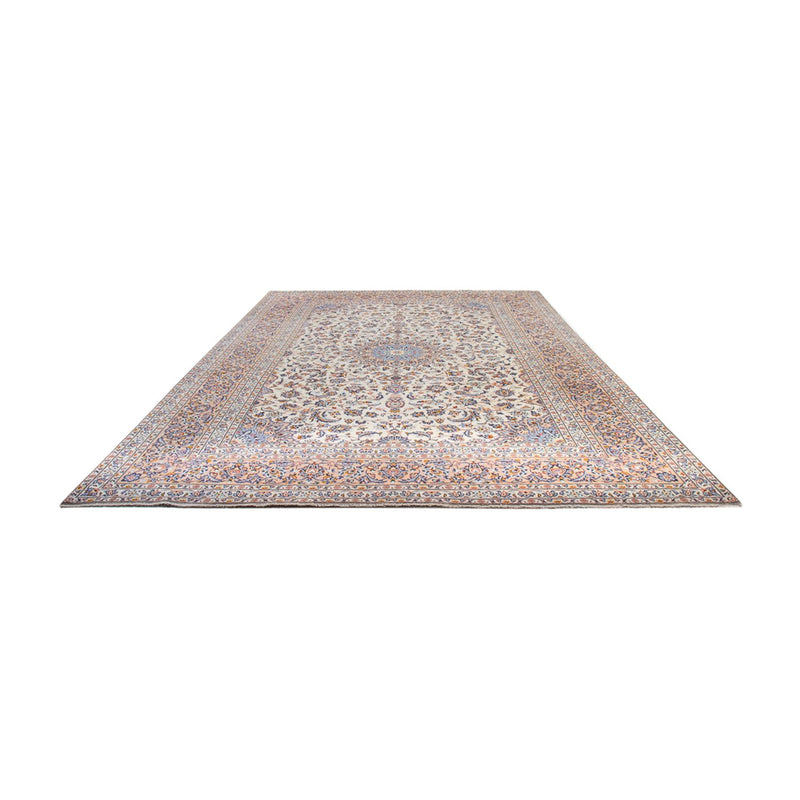 Perserteppich - Keshan quadratisch  - 415 x 395 cm - sand