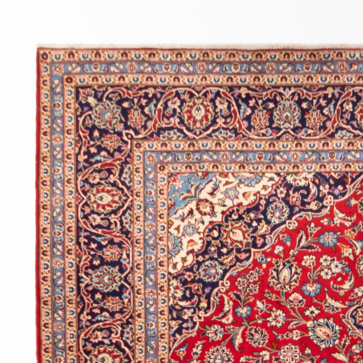 Perserteppich - Keshan - 355 x 255 cm - rot