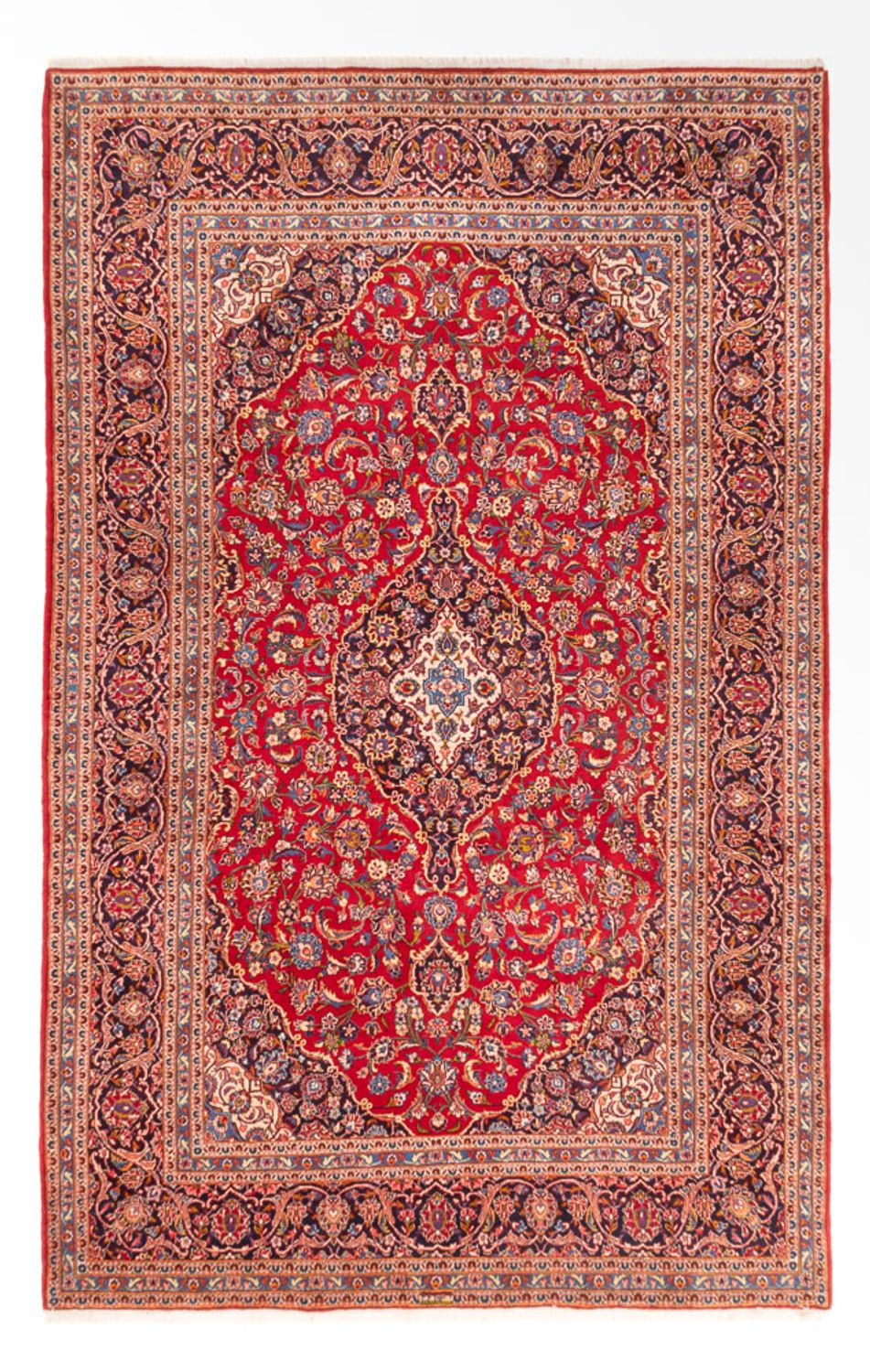 Perserteppich - Keshan - 354 x 218 cm - rot