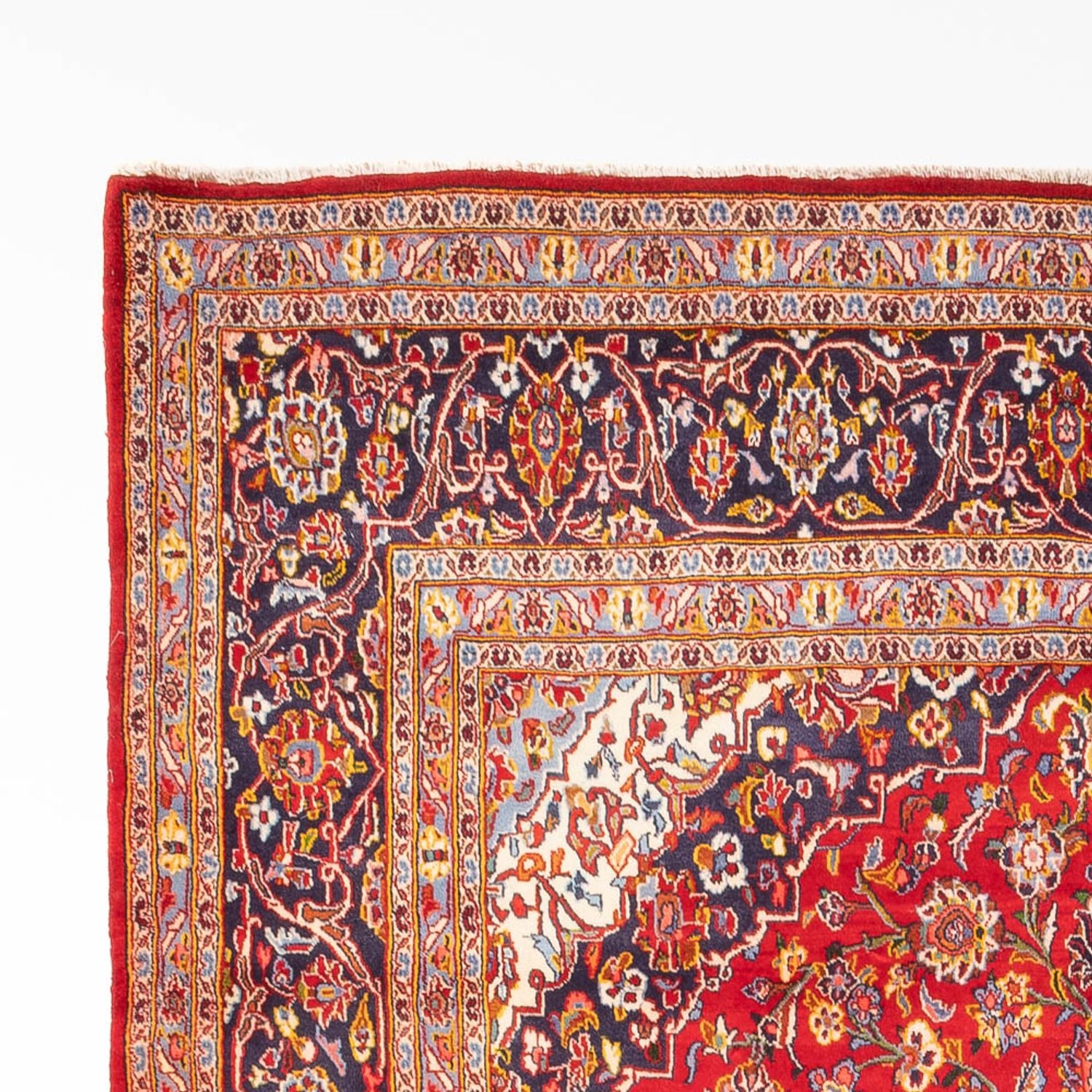 Perserteppich - Keshan - 315 x 205 cm - rot
