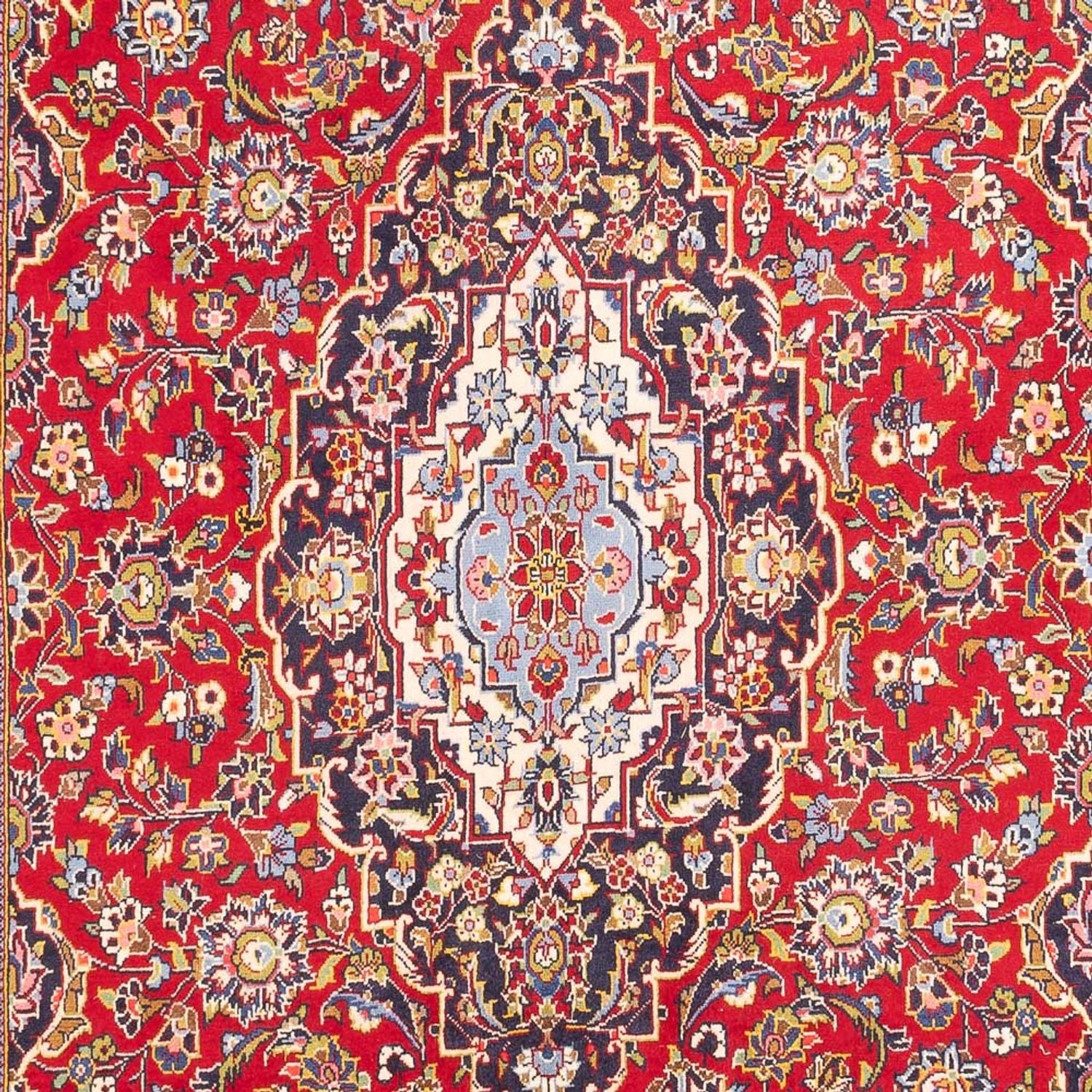 Perserteppich - Keshan - 304 x 195 cm - rot