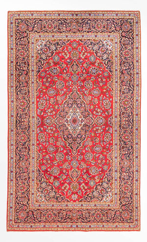 Perserteppich - Keshan - 305 x 205 cm - rot