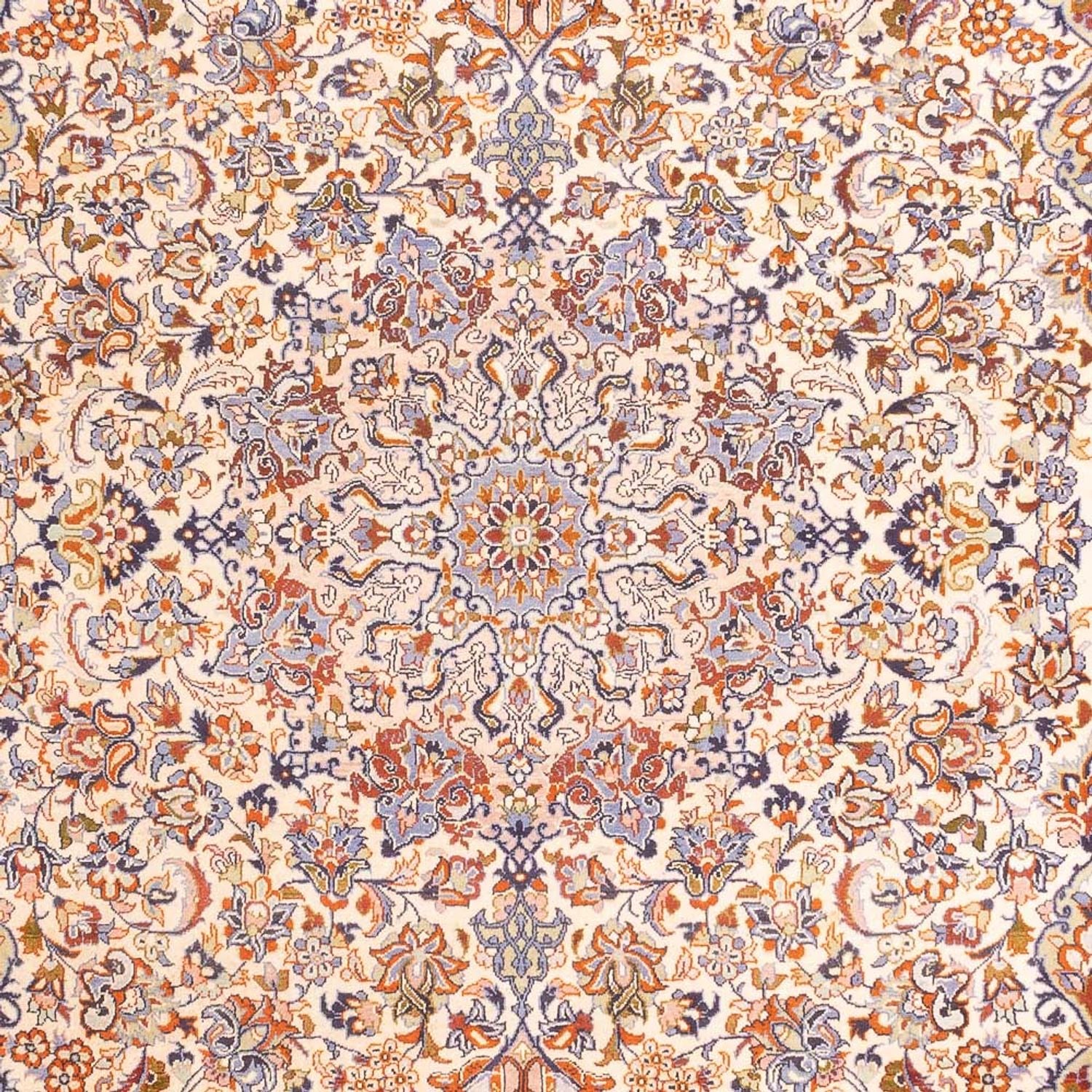 Perserteppich - Keshan - 410 x 280 cm - dunkelbeige