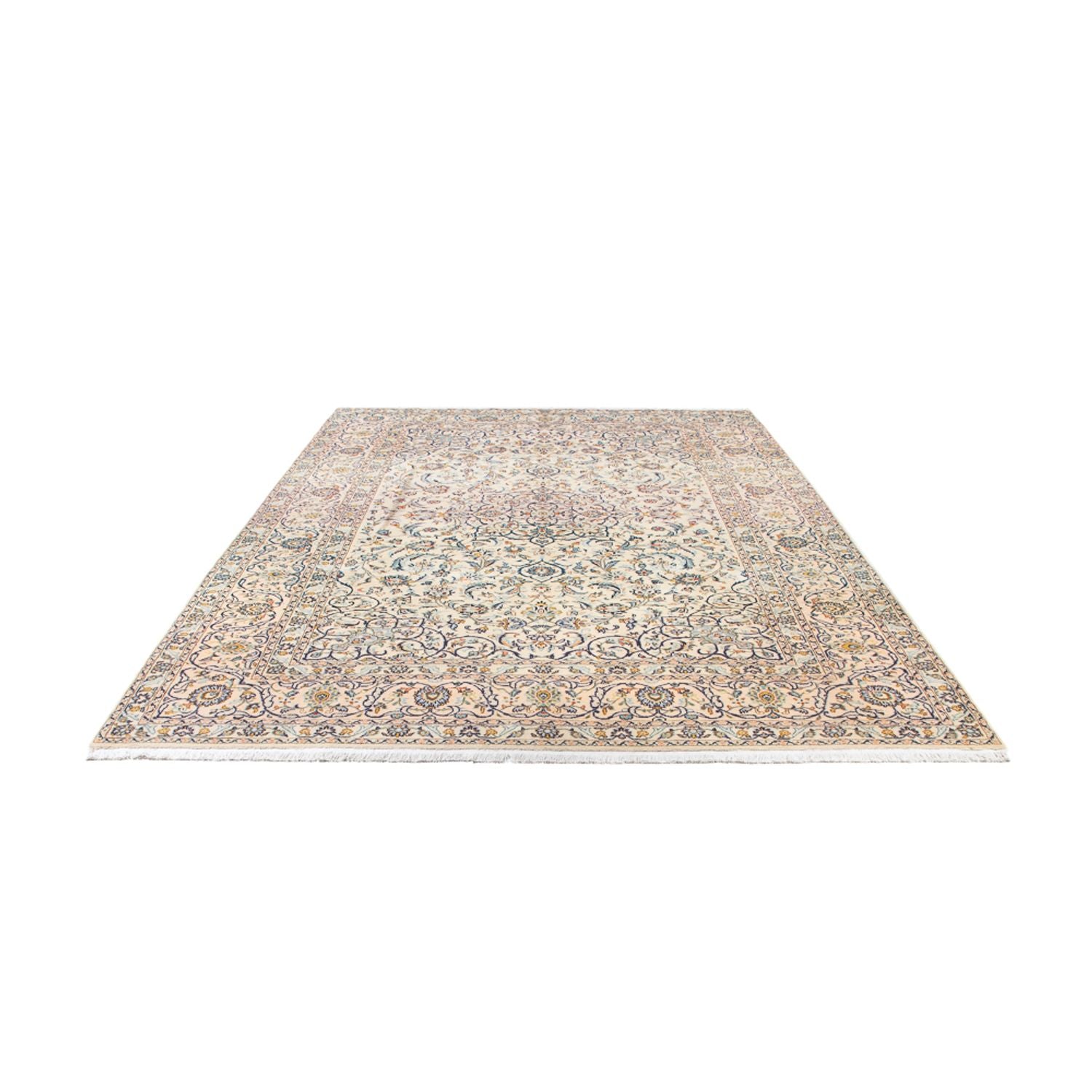 Perserteppich - Keshan - 345 x 220 cm - beige