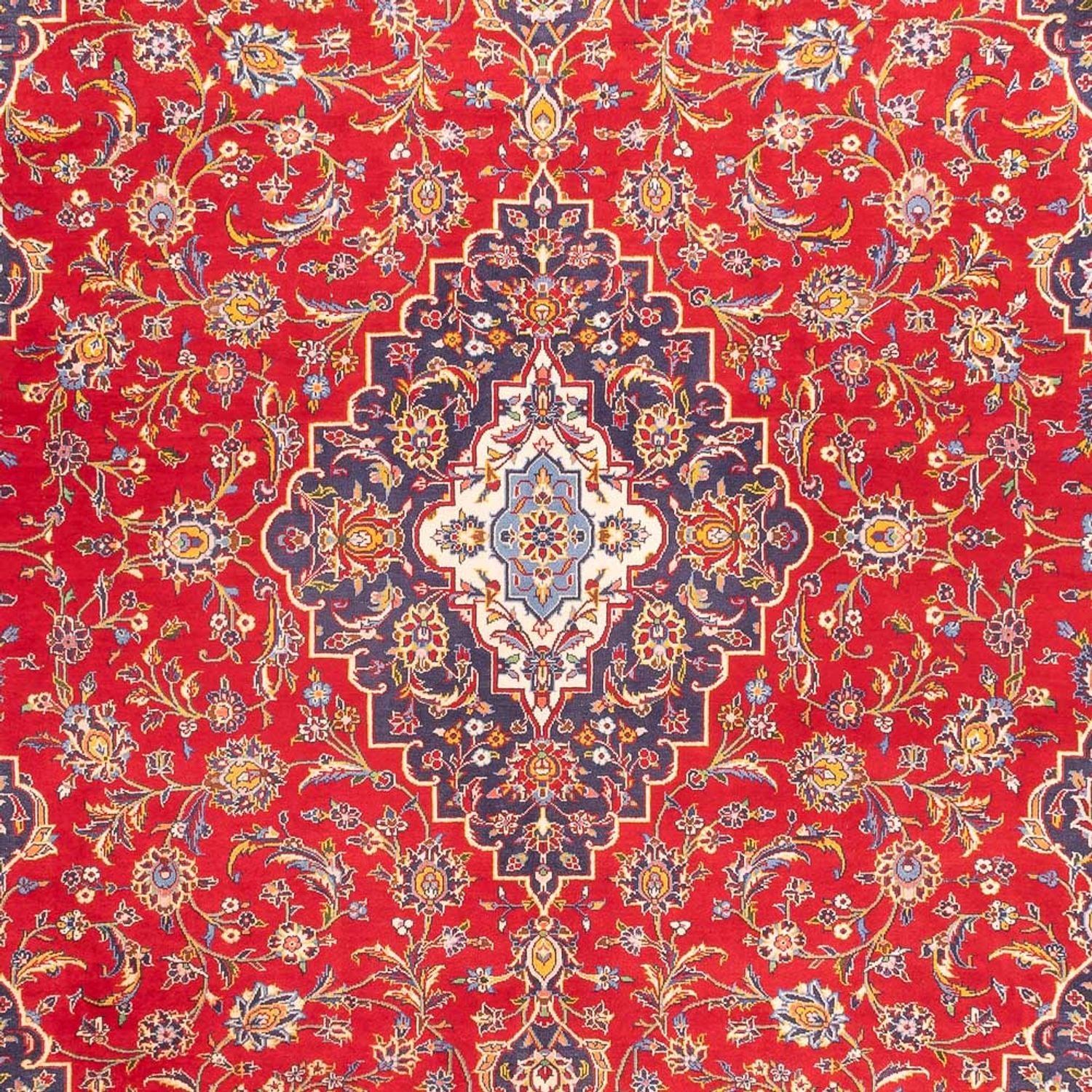 Perserteppich - Keshan - 390 x 295 cm - rot