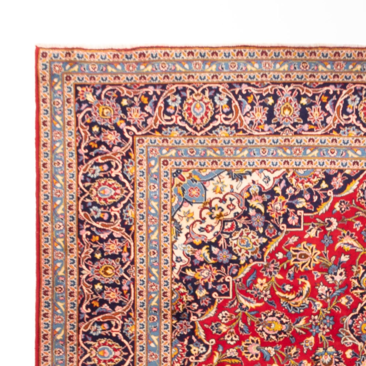Perserteppich - Keshan - 362 x 253 cm - rot