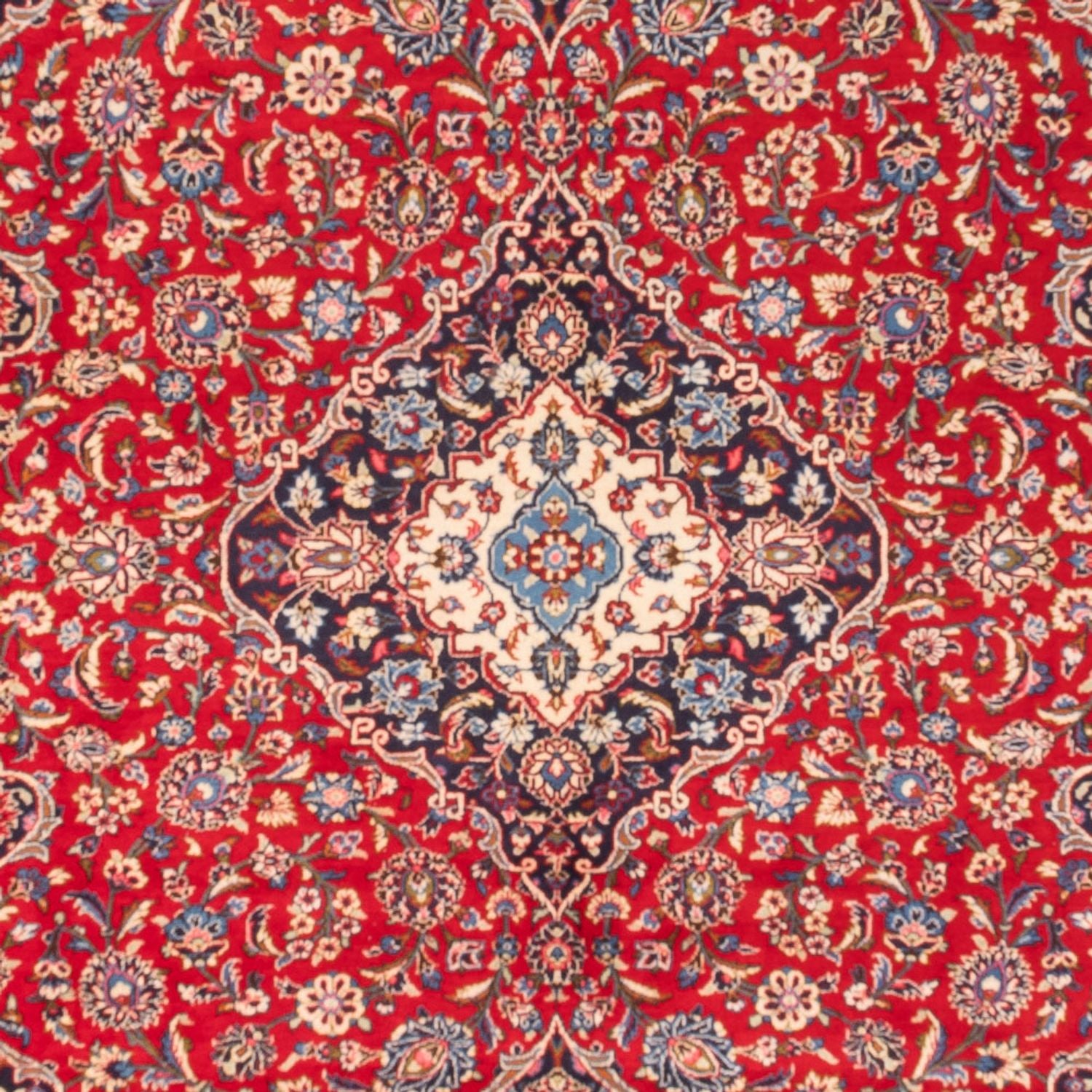Perserteppich - Keshan - 350 x 250 cm - rot