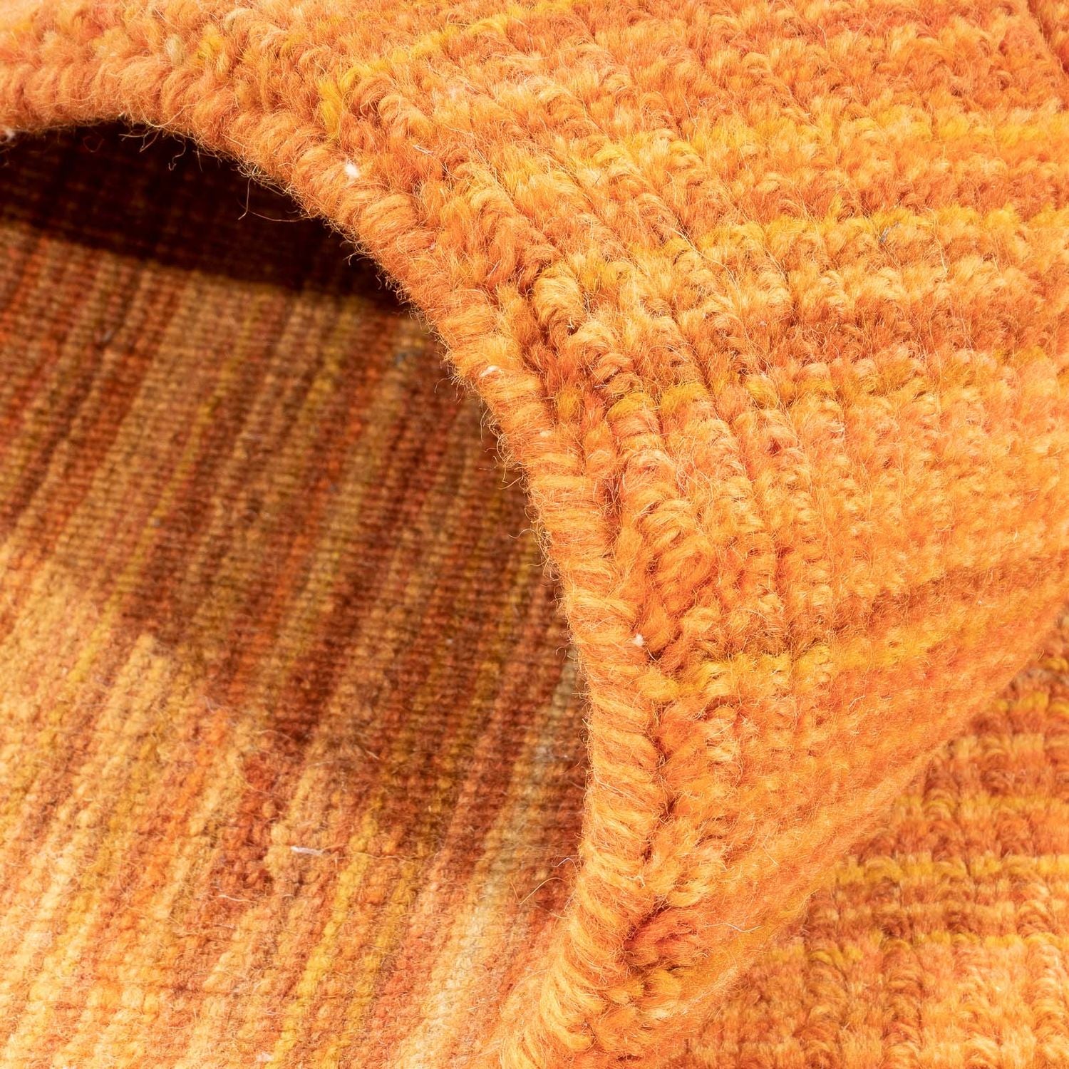 Gabbeh Teppich - Loribaft Softy - 151 x 92 cm - orange