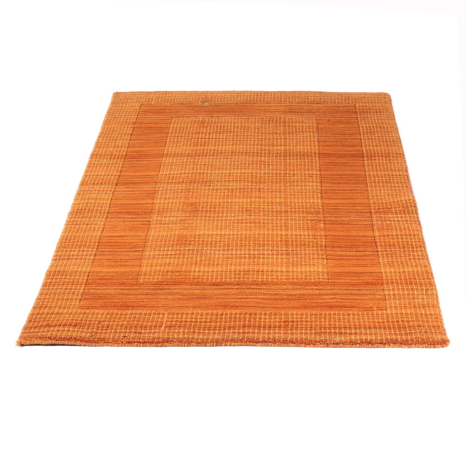 Gabbeh Teppich - Loribaft Softy - 151 x 92 cm - orange