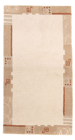 Nepal Teppich - 150 x 80 cm - natur
