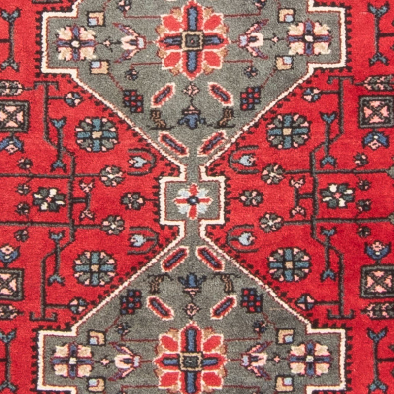 Perserteppich - Nomadic - 150 x 107 cm - rot