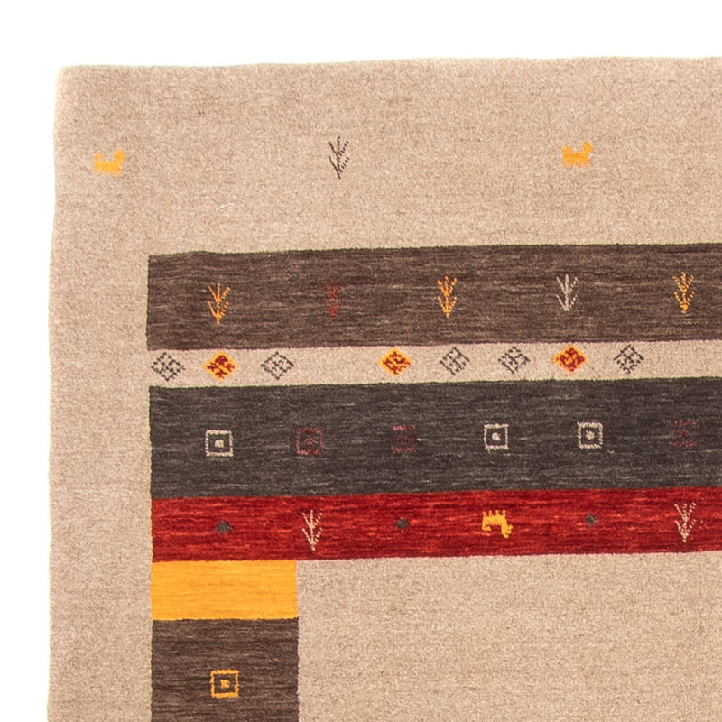 Gabbeh Teppich - Loribaft Softy - 234 x 172 cm - mehrfarbig