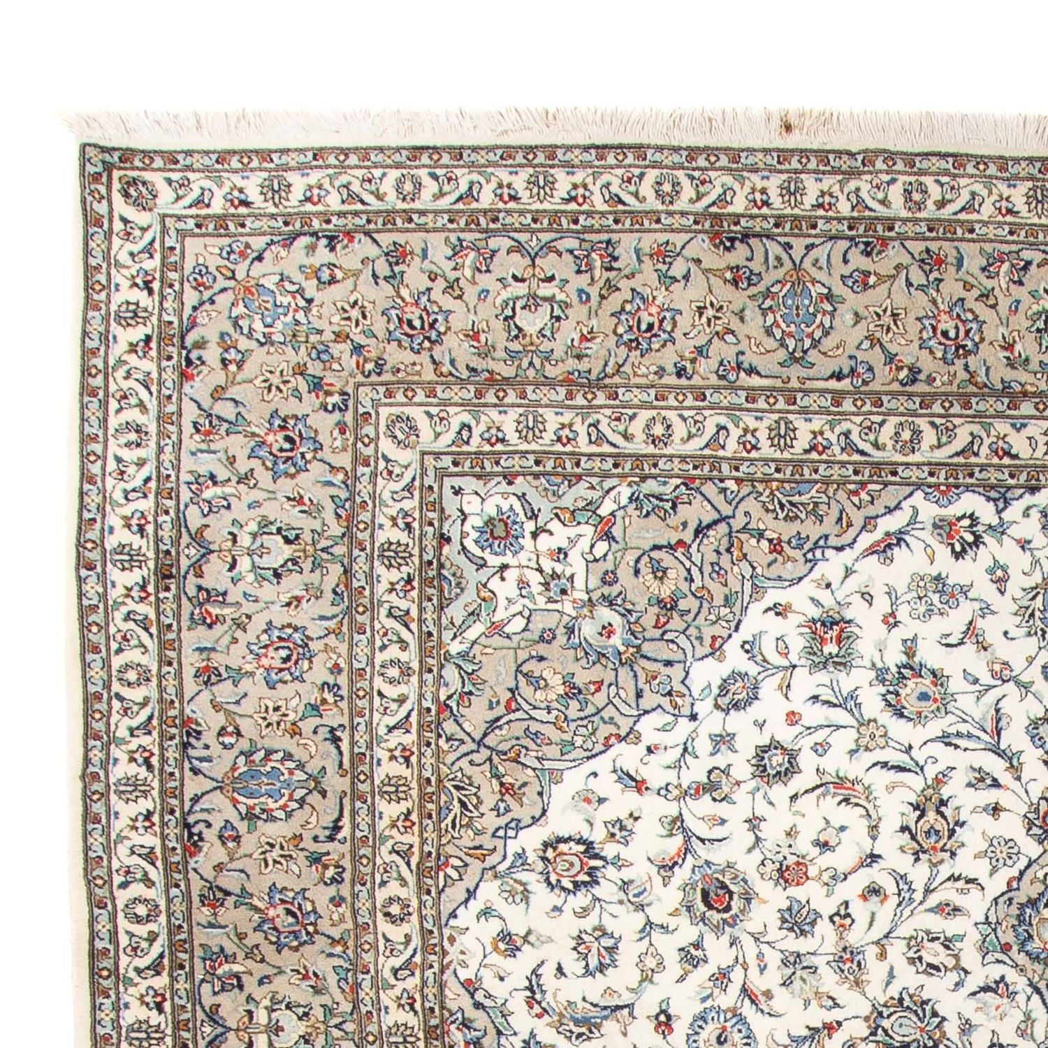 Perserteppich - Keshan - 356 x 250 cm - beige