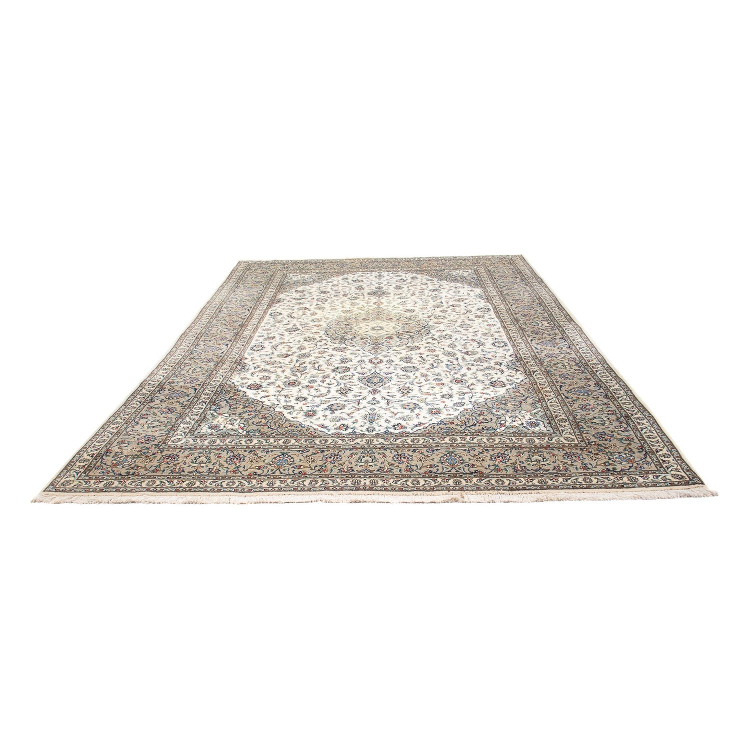 Perserteppich - Keshan - 356 x 250 cm - beige