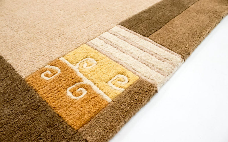 Nepal Teppich 236 x 172 cm - beige