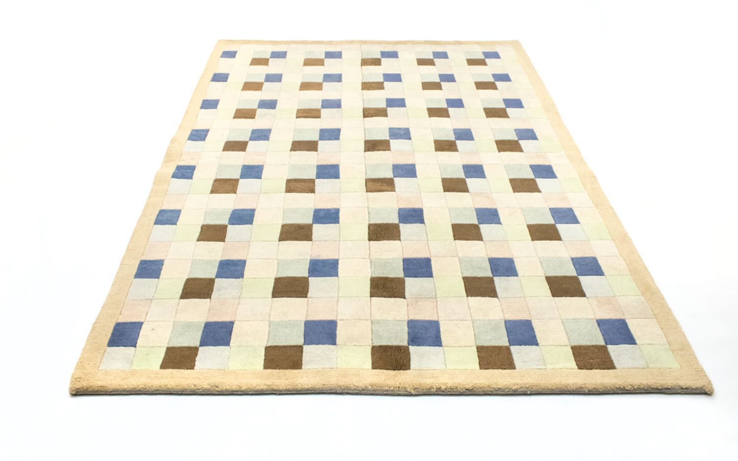 Nepal Teppich 227 x 156 cm - bunt