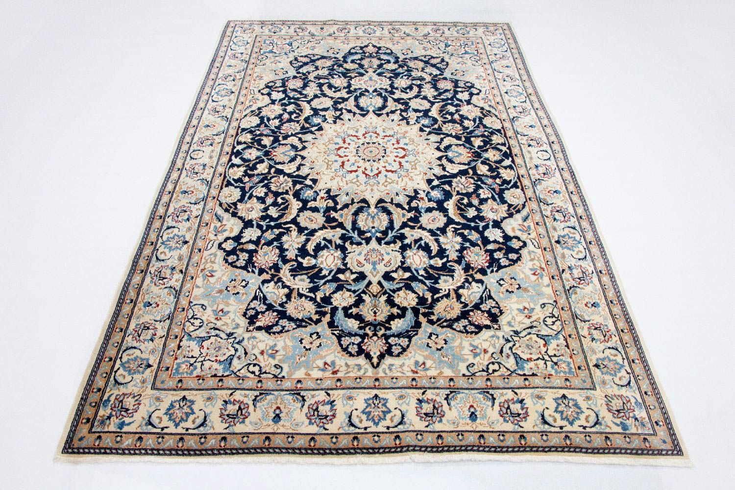 Perserteppich - Nain - Royal 236 x 147 cm Teppich Wohnzimmer
