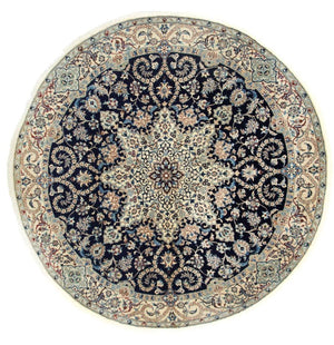 Perserteppich - Nain - Royal 210 x 210 cm Runder Teppich