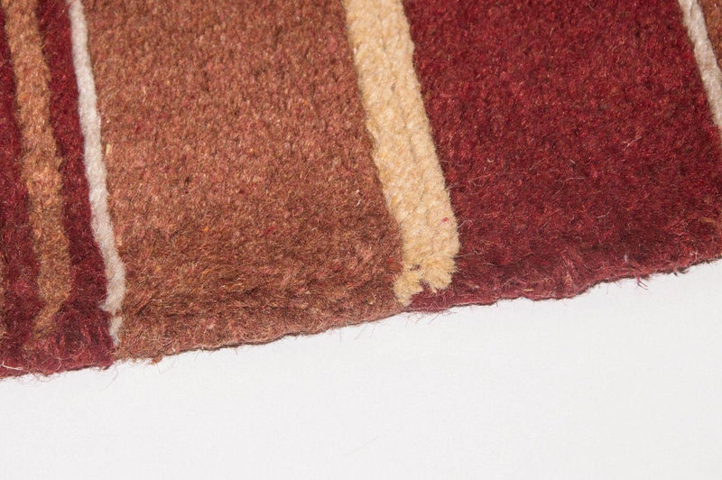 Nepal Teppich 140 x 70 cm - orange