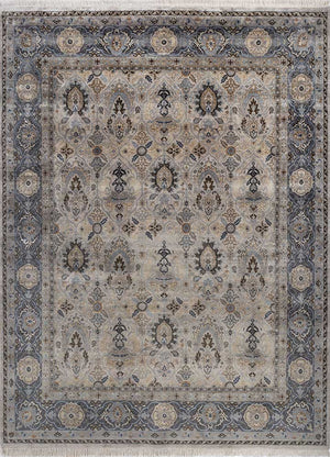 Designer Teppich - 300 x 240 cm - grau